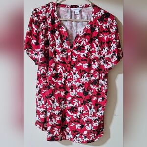 XXL Woman's Liz Claiborne Short Sleeve Top